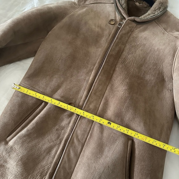 Vintage Shearling Overcoat - IT 44 / Medium - Picture 5 of 6